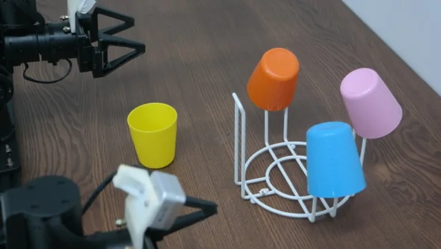 Cup Hanging, in-domain setup