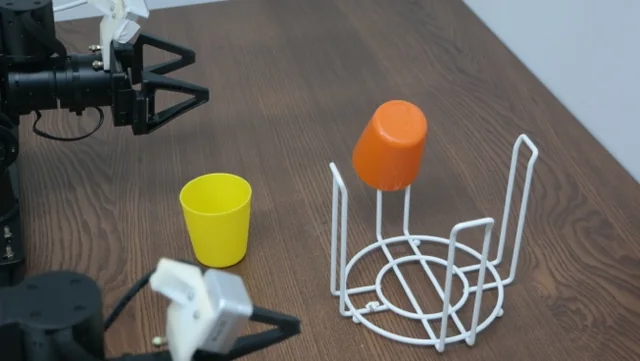 Cup Hanging, new environment